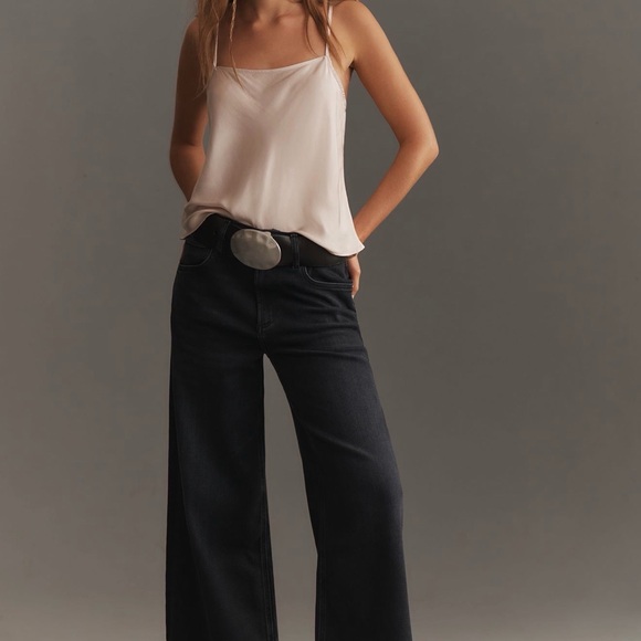 Citizens Of Humanity Denim - Citizens of Humanity Lyra High-Rise Wide-Leg Crop Jeans